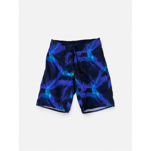 Adidas Ανδρική Μαγιό Βερμούδα με Μπλε Graphic Print – M